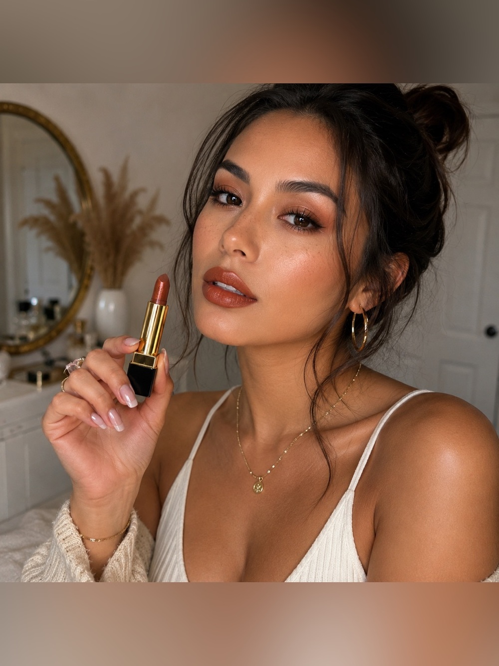 YSL Rouge Pur Couture Gold Attraction Limited Edition Lipstick 340 Or Cuivre Oct
